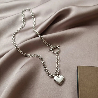 Statement Imitation Pearl Necklace – Long Chain with Big Pendant for Women | Fashion Jewelry Gift