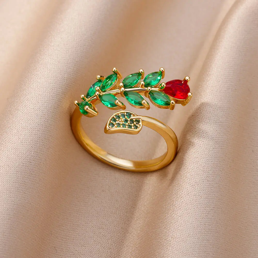 Evil Eye Rings for Women – Gold Color Stainless Steel Rings |Trend Luxury Wedding & Couple Jewelry