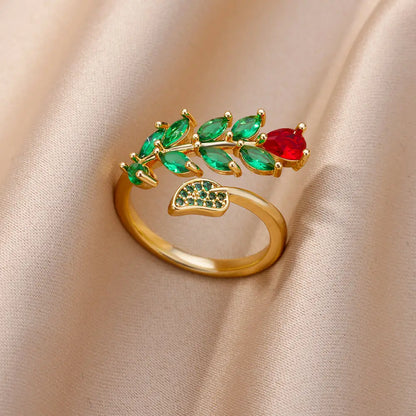 Evil Eye Rings for Women – Gold Color Stainless Steel Rings |Trend Luxury Wedding & Couple Jewelry