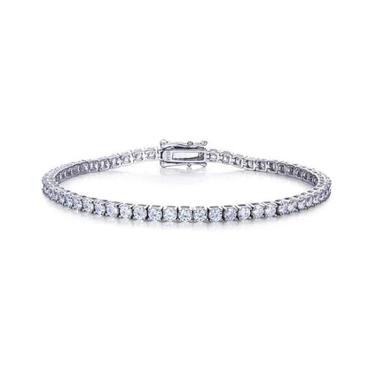 925 Sterling Silver Peridot Tennis Bracelet for Women – Elegant Birthstone Jewelry Gift