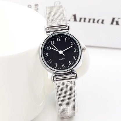 6PCS Women's Watch and Jewelry Set | Elegant Watch, Necklace, Bracelet, Earrings & Ring Gift Set