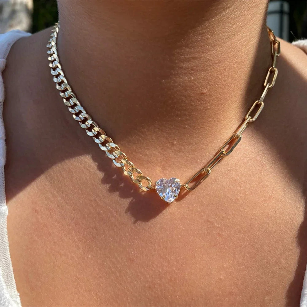 Vintage Multilevel Geometric Necklace
