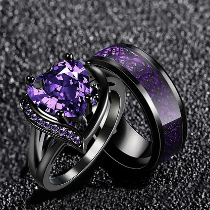 Fashion Couple Rings – Matching His and Hers Rings for Lovers & Couples