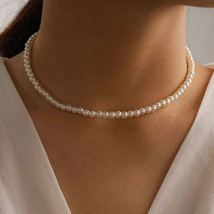 Chic & Stylish Three Layer Golden Metal Necklace with Three Pendants
