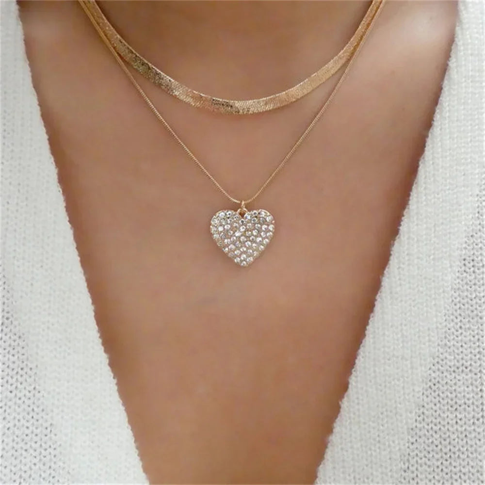 Vintage Multilevel Geometric Necklace