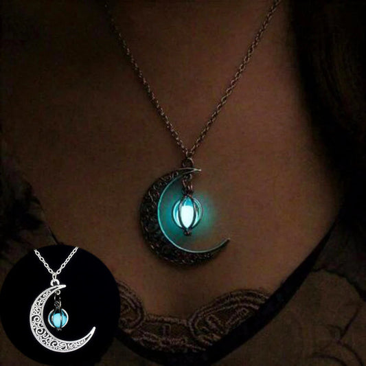 LunaGlow – Luminous Moonstone Healing Necklace for Spiritual Harmony